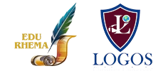 Logos de la universidad de Logos acompañado del logo del programa académico EduRhema